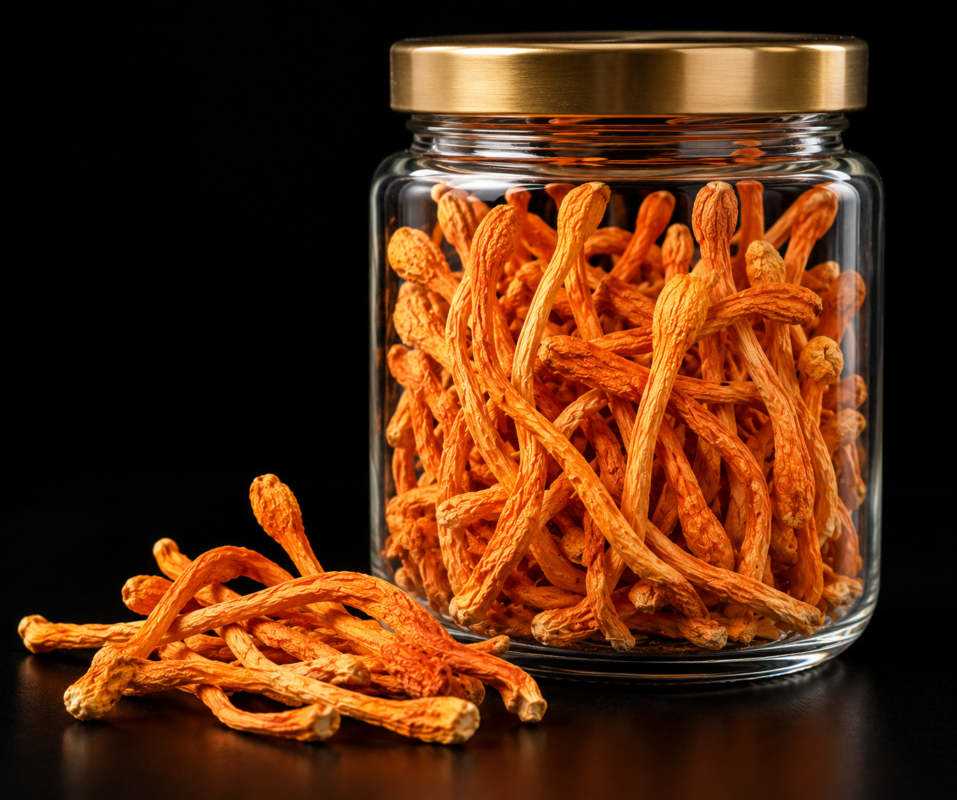 Whole Dried Fruiting Bodies